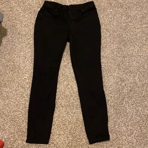 Maurices black high rise skinny jeans